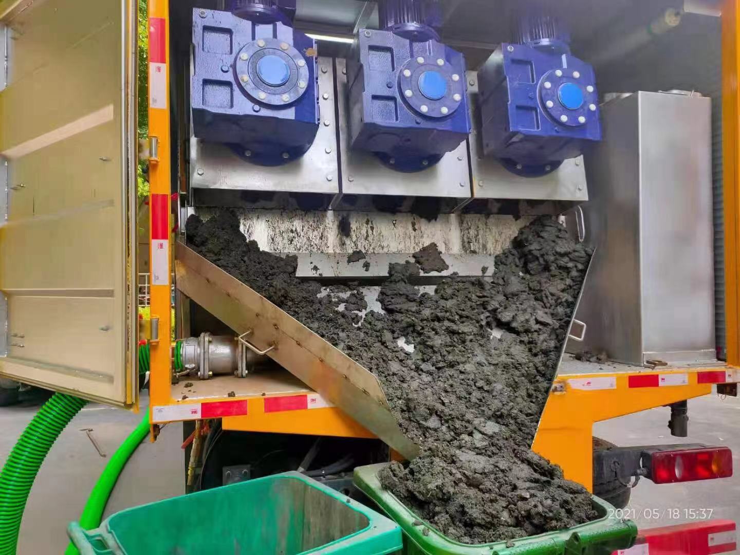 石柱化粪池清掏城市维护站-泥浆净化干湿分离处理